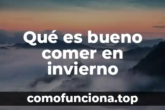 Jm mulet que es comer sano epub gratis 4 Qué es bueno comer en invierno