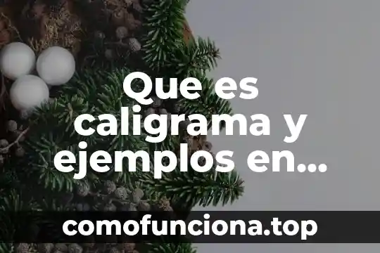 Que es una flor perfecta ejemplos 5 Que es caligrama y ejemplos en forma de una flor