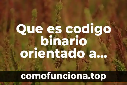 Que es código qr y ejemplo en banco 4 Que es codigo binario orientado a informatica