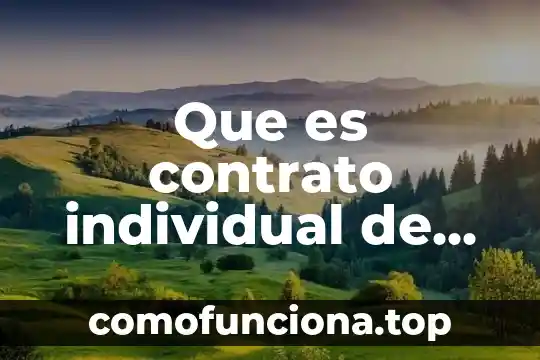 Que es el contrato de mutuo con interes 8 Que es contrato individual de trabajo por tiempo indefinido
