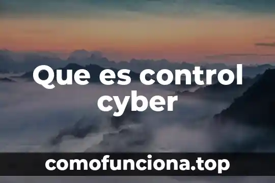 Que es gesture control 8 Que es control cyber