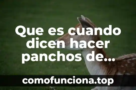 Cuando tienes duro la planta del pie que es 8 Que es cuando dicen hacer panchos de celos