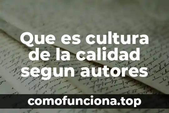 Según la Biblia que es contentamiento 3 Que es cultura de la calidad segun autores