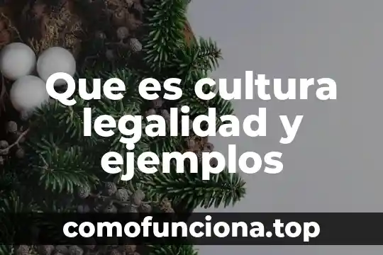 Que es el sinecdoque y sus ejemplos 8 Que es cultura legalidad y ejemplos