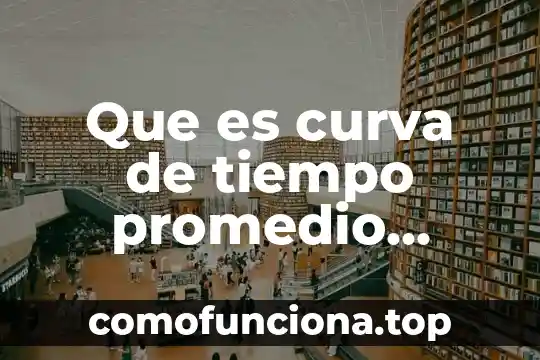 Que es un presupuesto de tiempo en auditoria 4 Que es curva de tiempo promedio acumulado por unidad
