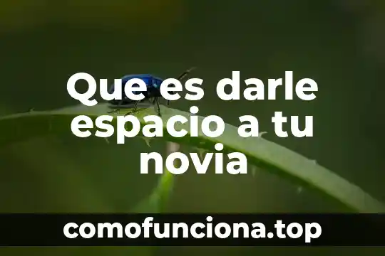 Que es necesario darle mantenimiento en una computadora 3 Que es darle espacio a tu novia