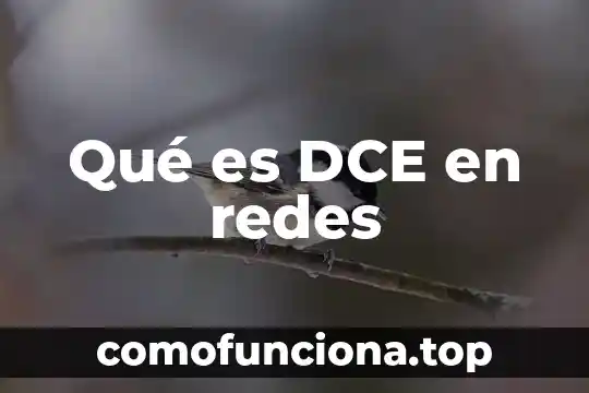 Que es el ipsec en redes 6 Qué es DCE en redes