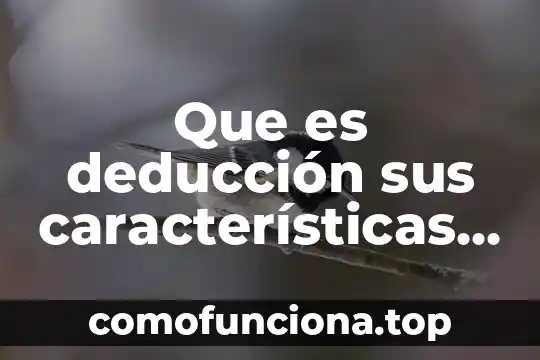 Que es un fetiche y ejemplos de mujeres 3 Que es deducción sus características y ejemplos