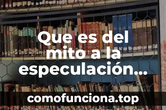 Qué es aristotelismo en filosofía 8 Que es del mito a la especulación en filosofía