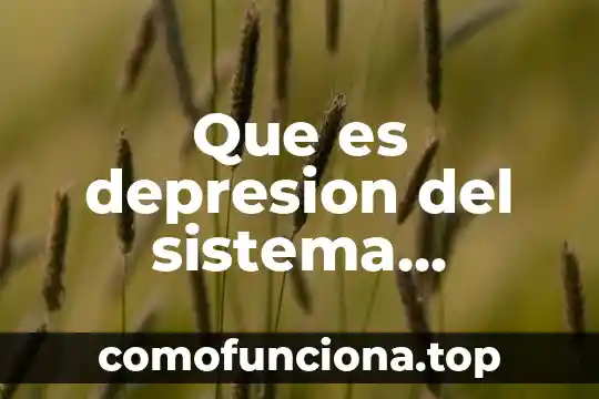 Que es el aparato respiratorio enfermedades animado 3 Que es depresion del sistema respiratorio
