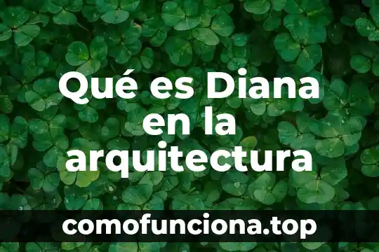 Que es firma en economia 5 Qué es Diana en la arquitectura