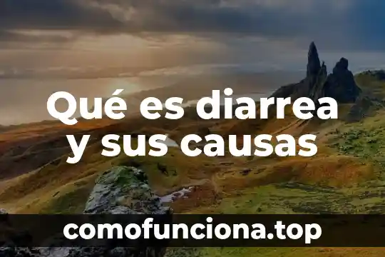 Que es bueno para parar el vomito y la diarrea 8 Qué es diarrea y sus causas