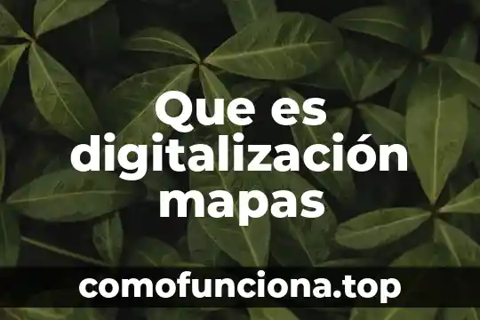 Mapas conceptuales de que es bioenergética 3 Que es digitalización mapas