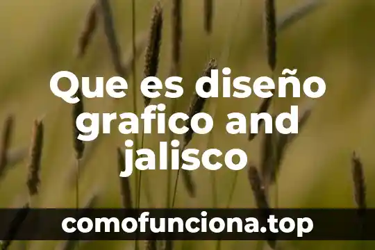 Agenda por jalisco que es 7 Que es diseño grafico and jalisco