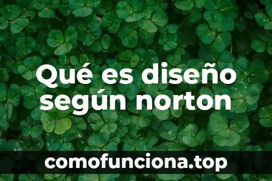 Que es el estandarte nacional 5 Qué es diseño según norton
