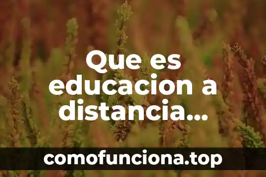 Que es la distancia entre dos puntos en calculo 5 Que es educacion a distancia semipresencial