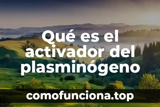 Que es la teoria del color historia 3 Qué es el activador del plasminógeno