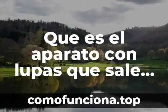 Qué es el emblema que sale al final de avenger 7 Que es el aparato con lupas que sale en glass