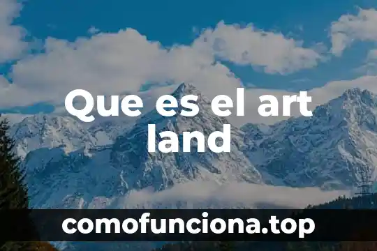 Que es un art book 7 Que es el art land