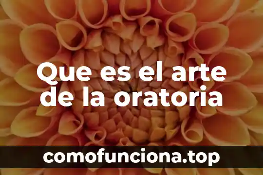 Qué es prehipertensión definición 4 Que es el arte de la oratoria