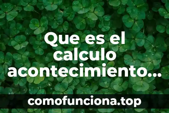 Que es movimiento isometricos 5 Que es el calculo acontecimiento y autores