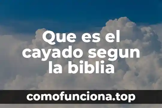 Que es la desvianza estandaren probabilidad y estadistica 7 Que es el cayado segun la biblia