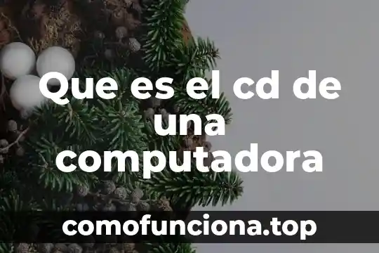 Cd en electronica que es 6 Que es el cd de una computadora