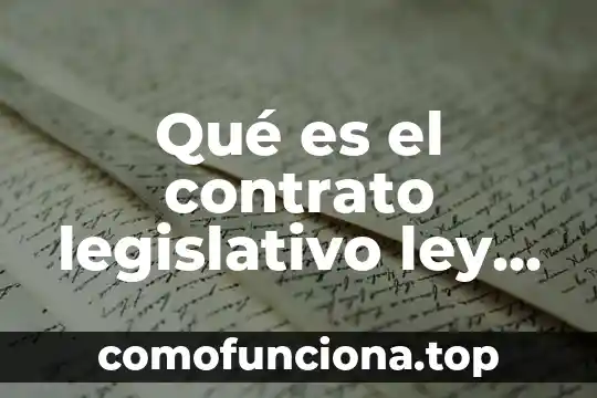 Que es el contrato de mutuo con interes 3 Qué es el contrato legislativo ley federal del trabajo