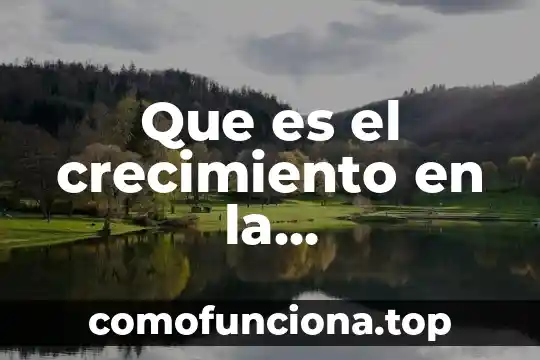 Que es el crecimiento economico macroeconomia 3 Que es el crecimiento en la comercializacion de alimentos