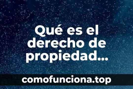 Derecho penal ambiental que es 3 Qué es el derecho de propiedad definición