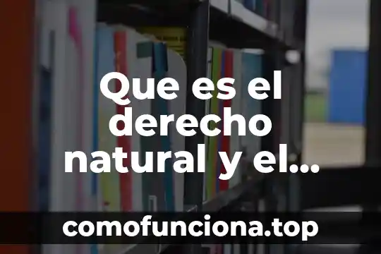 Qué es bandolero significado 7 Que es el derecho natural y el derecho positivo