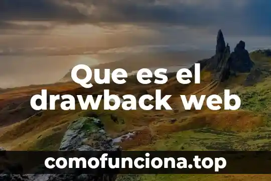 Que es nombre de la web 5 Que es el drawback web