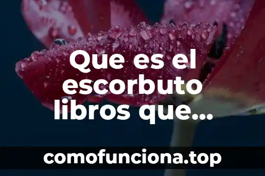 5541601569 Ese número de que es 5 Que es el escorbuto libros que habken de ese tema