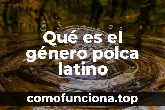 Que es el genero dra 6 Qué es el género polca latino