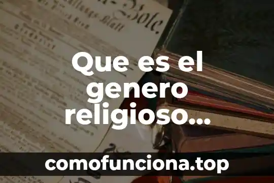 Que es la atecion del ser humano psicologaia 8 Que es el genero religioso artistico