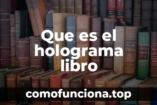 Qué es el número ISBN de un libro 6 Que es el holograma libro