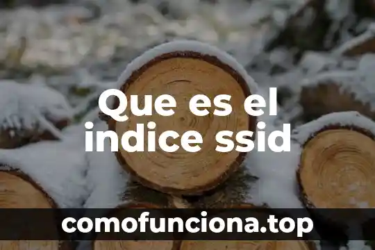 Que es un indice de refraccion microbiologia 5 Que es el indice ssid