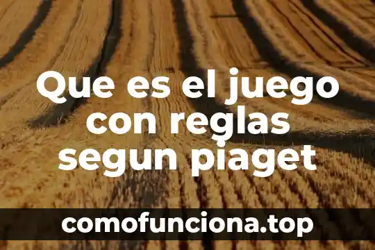Voleibol que es significado y sus reglas 5 Que es el juego con reglas segun piaget