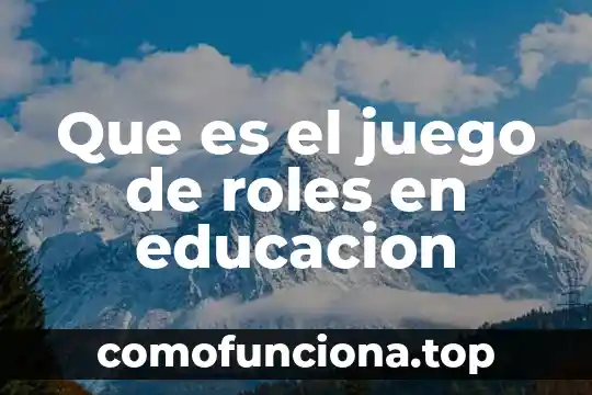 Que es una figura retorica juego de palabras 3 Que es el juego de roles en educacion