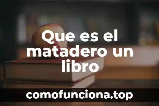 Qué es el número ISBN de un libro 4 Que es el matadero un libro