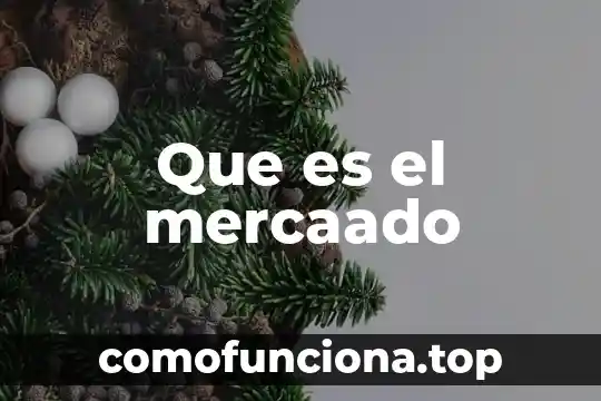 Que es small business administration 4 Que es el mercaado