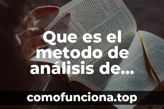 Qué es un discurso de despedida definición 5 Que es el metodo de análisis de discurso