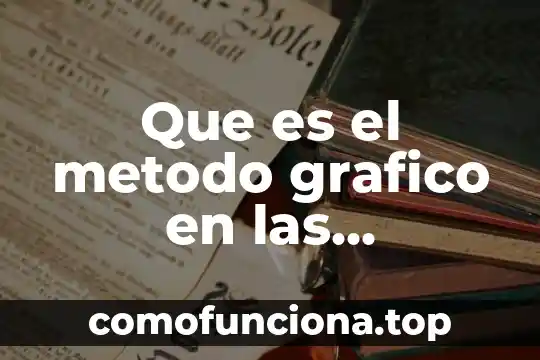 Qué es un método en matemáticas 5 Que es el metodo grafico en las ecuaciones