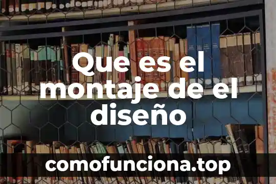 Qué es un pitch en diseño 5 Que es el montaje de el diseño