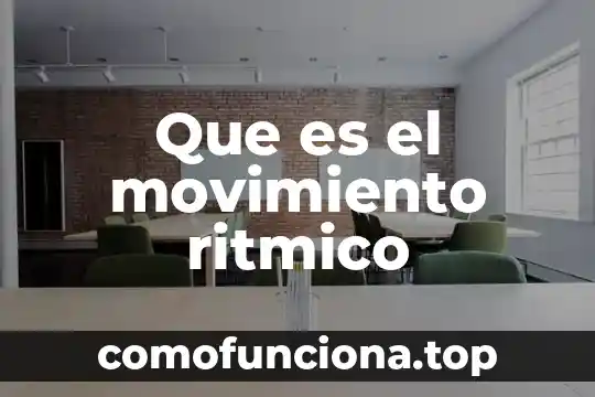 Que es el movimiento de revolución de la luna 3 Que es el movimiento ritmico