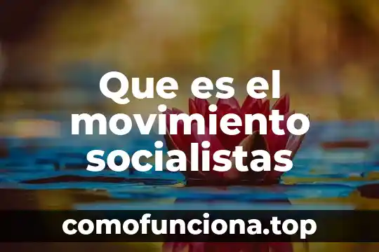 Que es el movimiento de revolución de la luna 7 Que es el movimiento socialistas