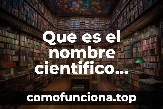 Que es merito cientifico 6 Que es el nombre cientifico hierbabuena