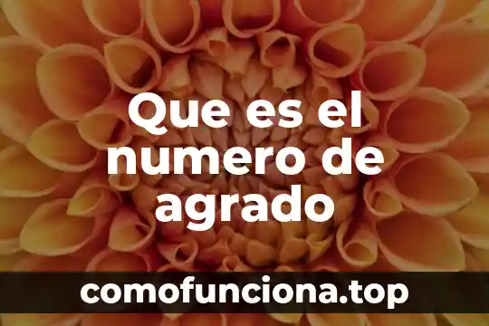 Número de BIOT que es 7 Que es el numero de agrado