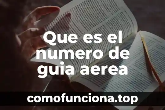 Conclusión de que es ética 6 Que es el numero de guia aerea