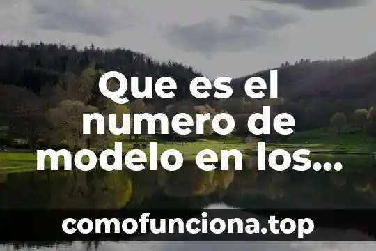 Qué es el número de cuenta en mi Telcel 5 Que es el numero de modelo en los telefonos